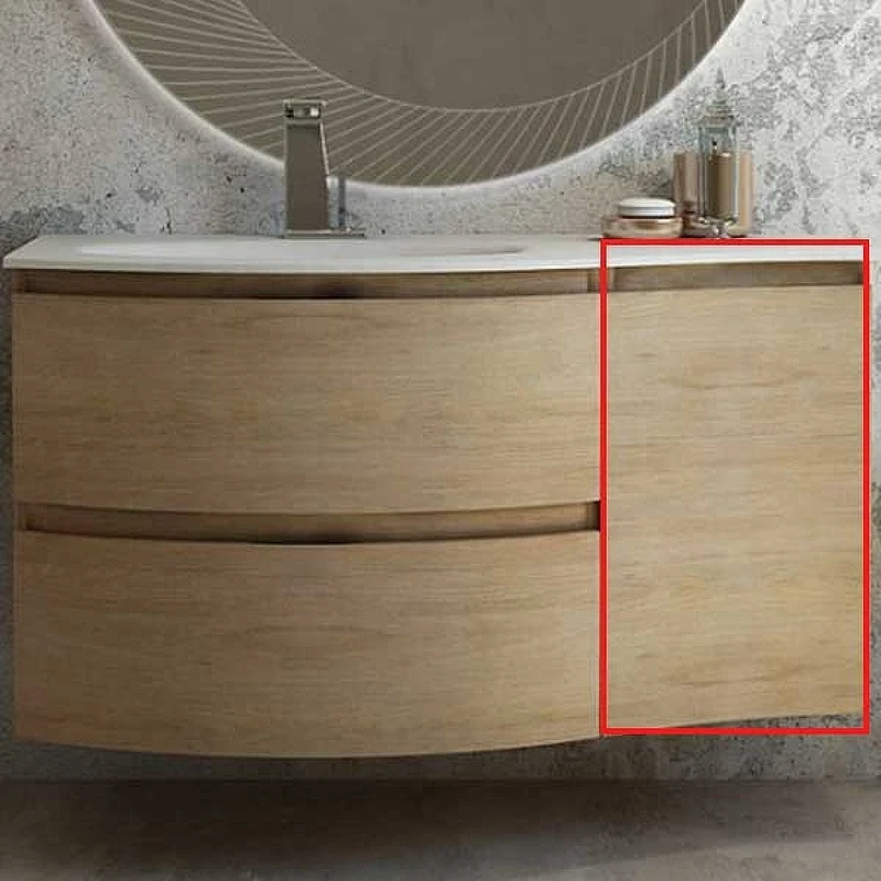 Подвесной шкаф Cezares Vague 34 R 54835 Rovere tabacco МДФ / ЛДСП