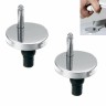 Комплект унитаза с инсталляцией Maretti Elena EA73KA56052 с сиденьем Микролифт и Черной матовой клавишей смыва фарфор подвесной
