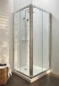 Душевой уголок Jacob Delafon Serenity 90x90 E14A90-GA профиль Хром стекло прозрачное