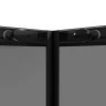 Душевой уголок Niagara Nova 90х90 NG-2829-34BLACK профиль Черный матовый стекло тонированное