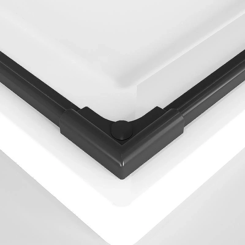 Душевой уголок Niagara Nova 90х90 NG-2829-34BLACK профиль Черный матовый стекло тонированное