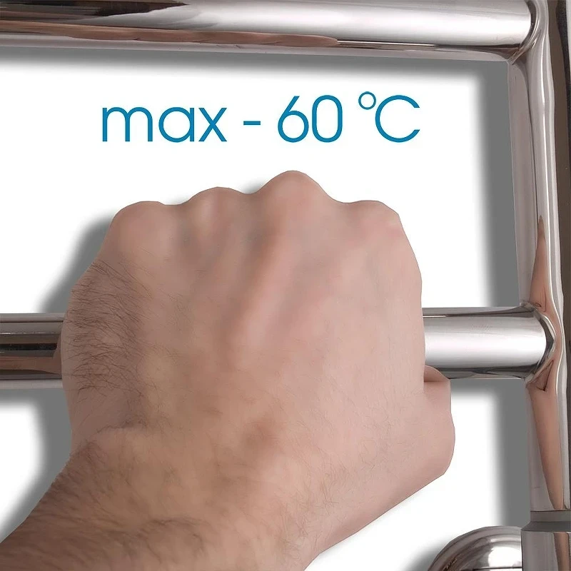 Электрический полотенцесушитель Energy Bravo2 650х400 EETRBRAVO2654000000 цвет Хром