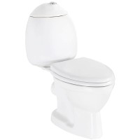 Унитаз компакт Creavit Cocuk CK310-11CB00E-0000 детский Белый без бачка и сиденья фарфор напольный