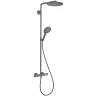 Душевая система Hansgrohe Raindance Select S 27633340 Черный Хром латунь на стену
