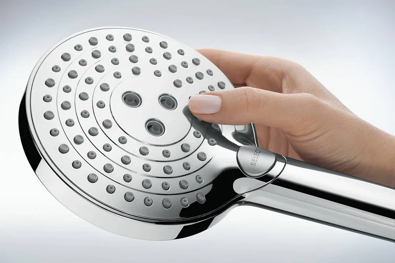 Душевая система Hansgrohe Raindance Select S 27633340 Черный Хром латунь на стену
