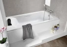 Акриловая ванна Roca BeCool 180х80 ZRU9302782 без гидромассажа