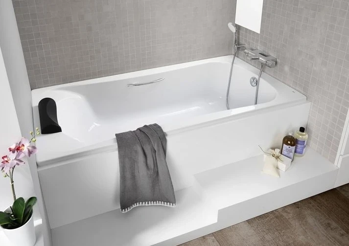 Акриловая ванна Roca BeCool 180х80 ZRU9302782 без гидромассажа