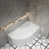 Акриловая ванна Triton София 150х95 R Щ0000067270 цвет Белый