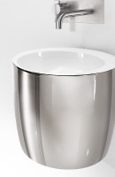 Раковина AeT Totem 41 L102T0R0V1100 Белая фаянс подвесная