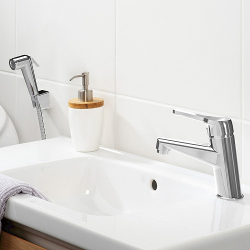 Смеситель для раковины Paini Bios 05 05CR205/574 с гигиеническим душем Хром