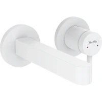 Смеситель для раковины Hansgrohe Finoris 76051700 Белый матовый латунь встраиваемый