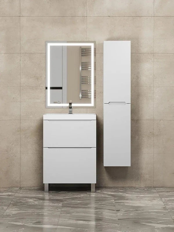 Тумба под раковину Uperwood Tanos 60 291120329 цвет Белый матовый