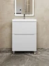 Тумба под раковину Uperwood Tanos 60 291120329 цвет Белый матовый