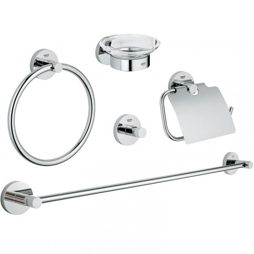 Набор аксессуаров для ванной Grohe Essentials 40344001 Хром