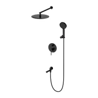 Душевая система Oliveeka Y OL-939017-MB цвет Черный матовый