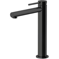 Смеситель для раковины Gattoni Circle One 9046/90NO Черный матовый латунь