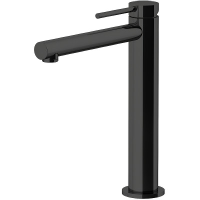 Смеситель для раковины Gattoni Circle One 9046/90NO Черный матовый латунь