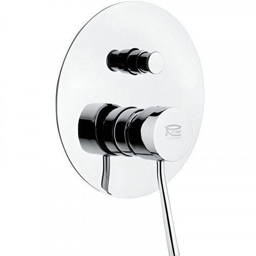 Смеситель для душа Remer Minimal N09L Хром латунь встраиваемый