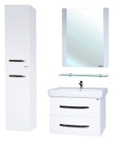 Тумба под раковину Bellezza Рокко 70 4635311670015 подвесная Белая МДФ / ЛДСП