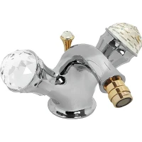 Смеситель для биде Migliore Korona Swarovski ML.KRN-4744.CRDO цвет Хром Золото