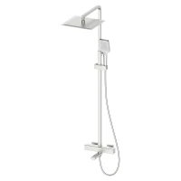 Душевая система Oliveeka D OL-739901-BN с термостатом цвет Никель матовый