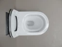 Унитаз подвесной Ceramicanova Вихрь (Whirl) CN11007T цвет Белый с сиденьем Микролифт