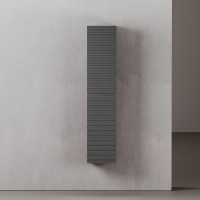 Шкаф пенал Sancos Folk 35 PFL35GS подвесной Grey soft МДФ / ЛДСП