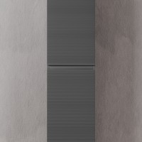 Шкаф пенал Sancos Folk 35 PFL35GS подвесной Grey soft МДФ / ЛДСП