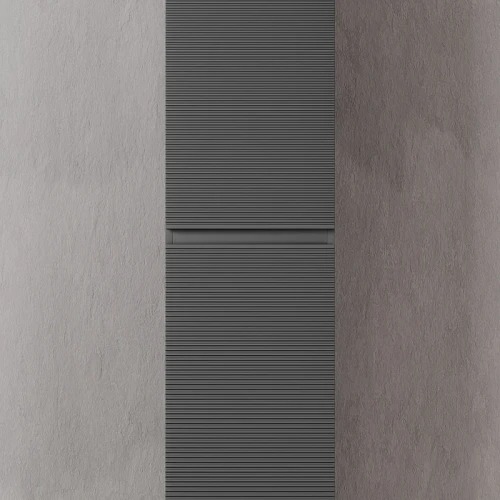 Шкаф пенал Sancos Folk 35 PFL35GS подвесной Grey soft МДФ / ЛДСП