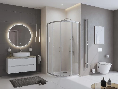 Душевой поддон из искусственного камня BelBagno Uno 80x80 TRAY-MR-UNO-R-80-550-35-W Белый