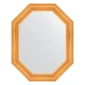 Зеркало Evoform Octagon 79х99 BY 7305 в багетной раме - Травленое золото 99