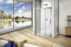 Душевая дверь Good Door Orion WTW-130-G-CH 130 профиль Хром стекло Grape