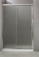 Душевая дверь BelBagno Uno 160 UNO-195-BF-1-160-P-Cr профиль Хром стекло рифленое