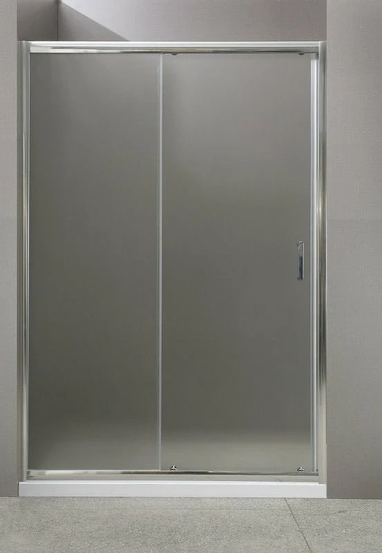 Душевая дверь BelBagno Uno 160 UNO-195-BF-1-160-P-Cr профиль Хром стекло рифленое