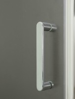 Душевая дверь BelBagno Uno 160 UNO-195-BF-1-160-P-Cr профиль Хром стекло рифленое