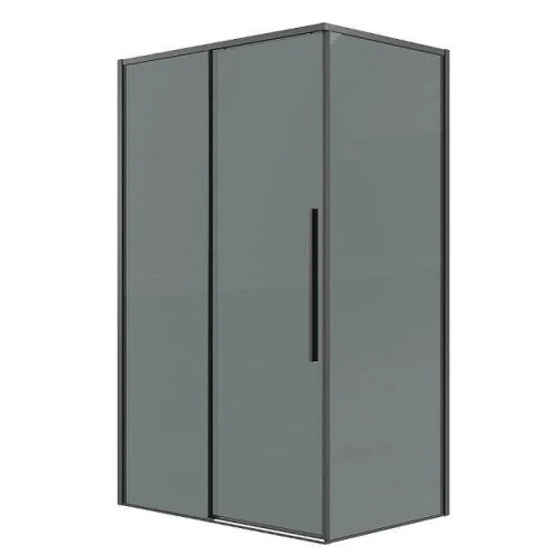 Душевой уголок Grossman Galaxy 140x100 120.K33.01.1410.42.10 профиль Графит сатин стекло тонированное