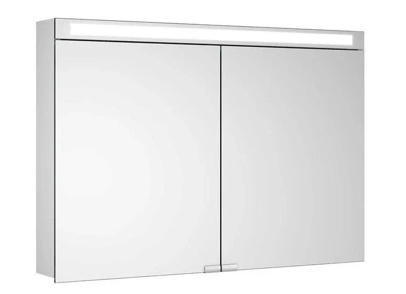 Зеркальный шкаф Keuco Royal E-One 100 44303171301 с подсветкой цвет Алюминий