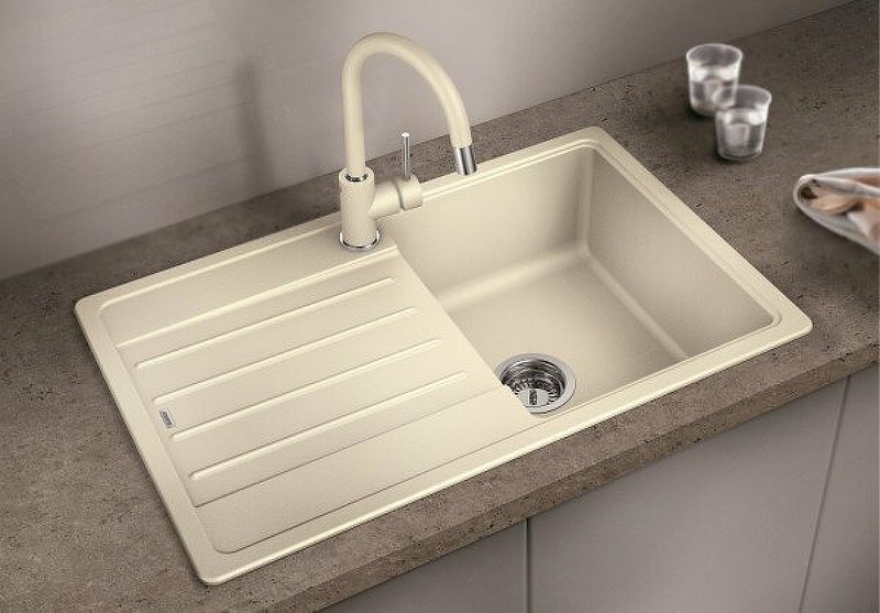 Кухонная мойка Blanco Legra 45 S 522201 Антрацит искусственный камень (литьевой мрамор) встраиваемый