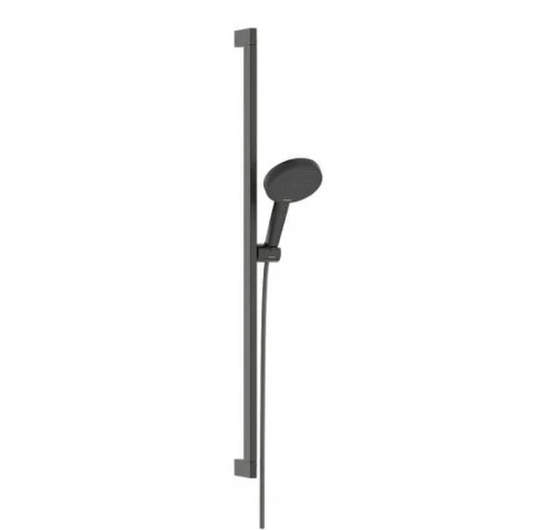 Душевой гарнитур Hansgrohe Alive Select S 24601340 цвет Шлифованный черный хром