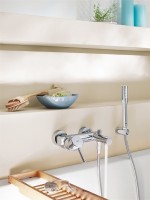 Смеситель для ванны Grohe Concetto 32212001 Хром латунь на стену
