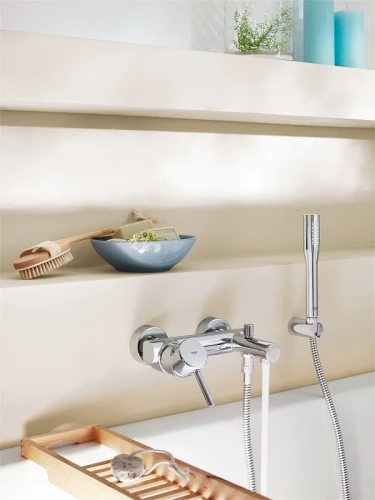 Смеситель для ванны Grohe Concetto 32212001 Хром латунь на стену