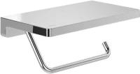 Держатель туалетной бумаги Villeroy&Boch Elements-Striking TVA15202300061 с полкой Хром