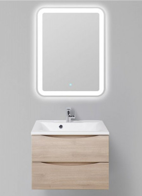 Тумба под раковину BelBagno Marino 65 MARINO-650-2C-SO-RG-P подвесная Rovere Grigio МДФ / ЛДСП