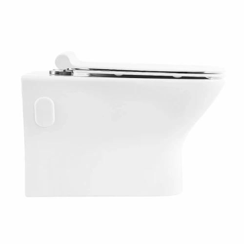 Унитаз BelBagno Romano BB248CHR-SM подвесной без сиденья фаянс подвесной