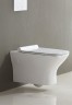 Унитаз BelBagno Romano BB248CHR-SM подвесной без сиденья фаянс подвесной