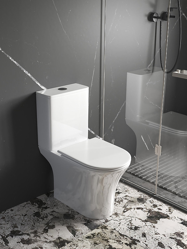 Унитаз компакт Ceruttispa Bernina CT11133 цвет Белый с сиденьем Микролифт