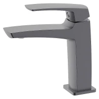 Смеситель для раковины Azario Conda AZ-K1011GR цвет Серый графит