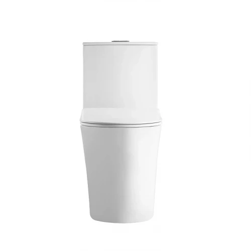 Унитаз моноблок Grossman Thin Rim GR-5607SQ цвет Белый глянцевый с бачком и сиденьем