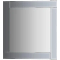 Зеркало Evoform Style 50x50 BY 0825 с зеркальным обрамлением - цвет Графит