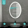 Зеркало Mixline Италия - Voice 57 555672 с подсветкой с сенсорным выключателем